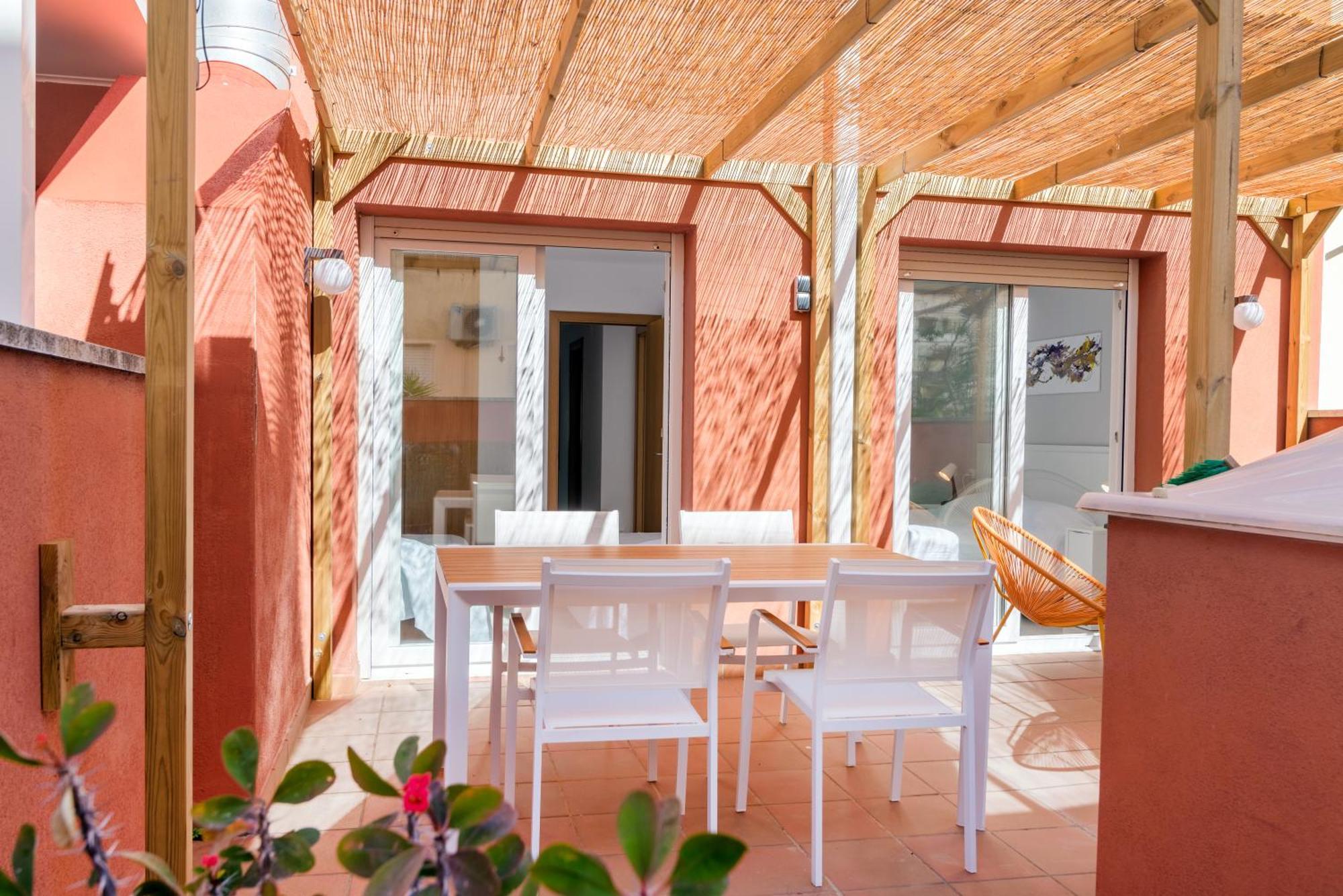 Citadel Holiday Apartment "Oliva" Roses, Beach 200M, Centre 300M, Pr Parking Big Sun Terrace Exterior foto